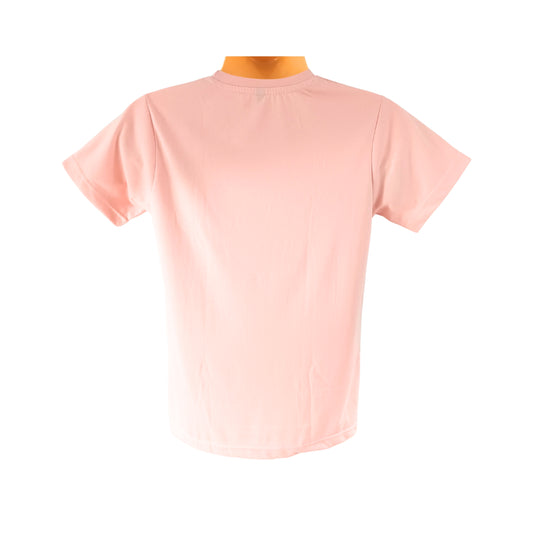 MEN FUNKY COTTON ROUND NECK TSHIRT - PEACH