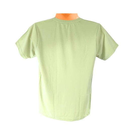 MEN TRENDY COTTON ROUND NECK TSHIRT 
- MINT GREEN