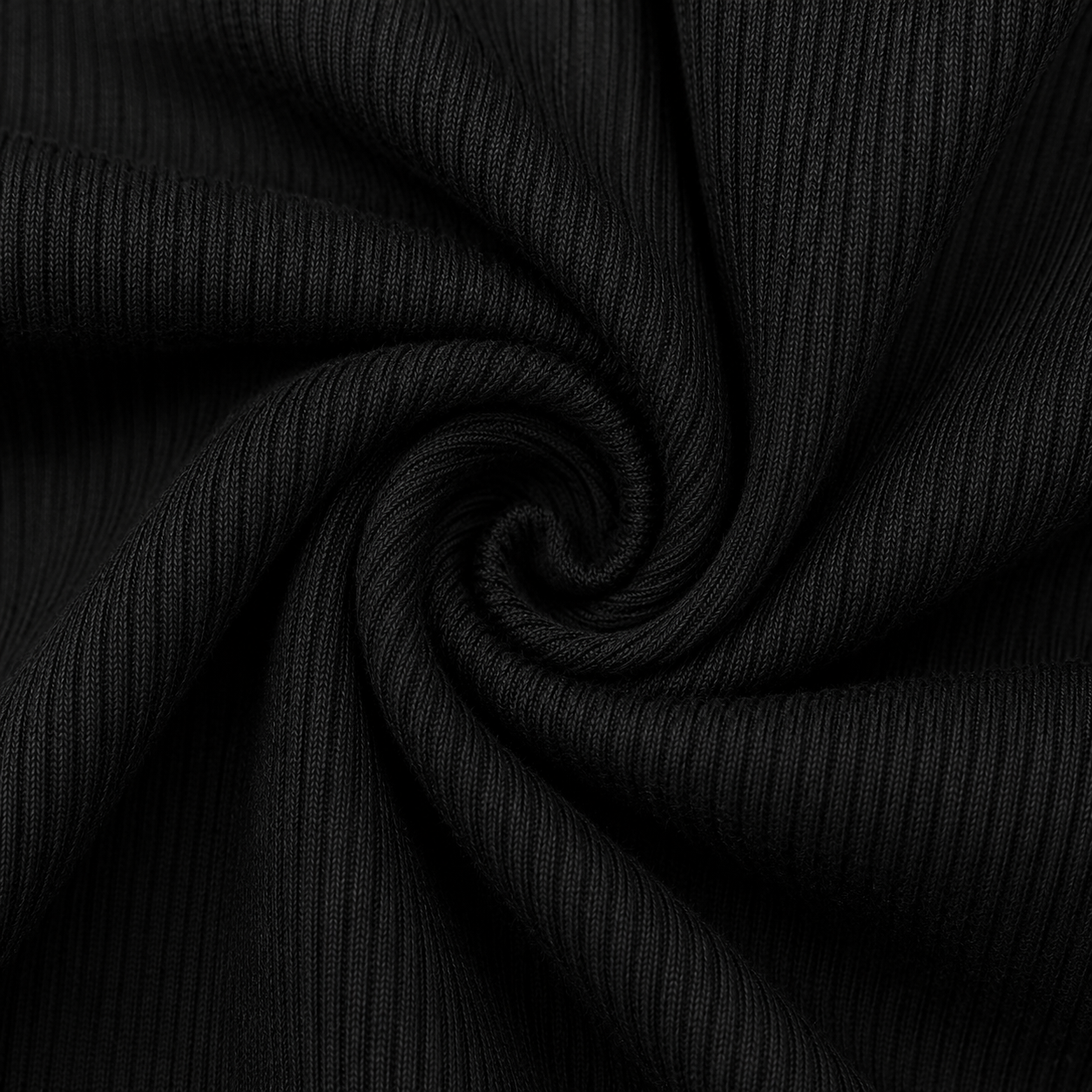 Women Black Polo Collar Zipper Ribbed Tank Top | Fashfilo™