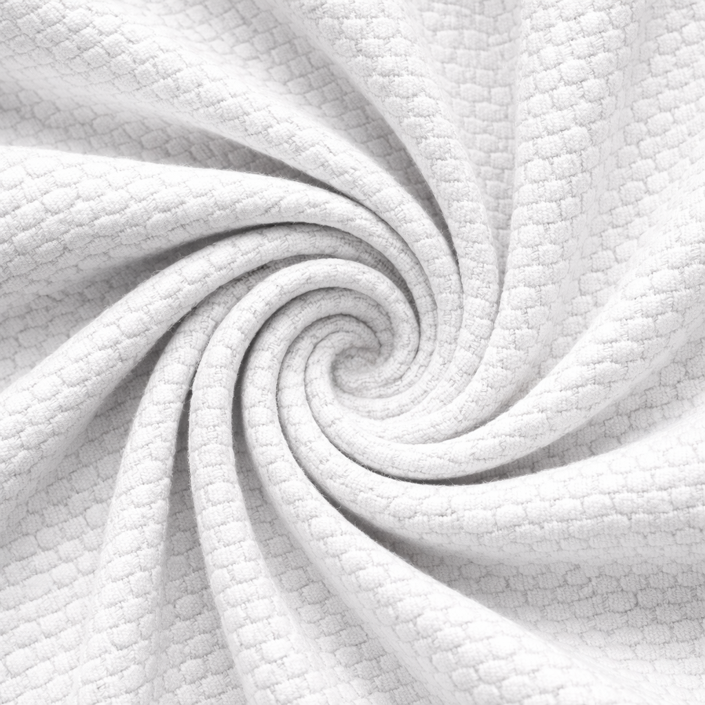 Men Mosaic Solid White Zipper Polo Polyester Casual Tshirt
