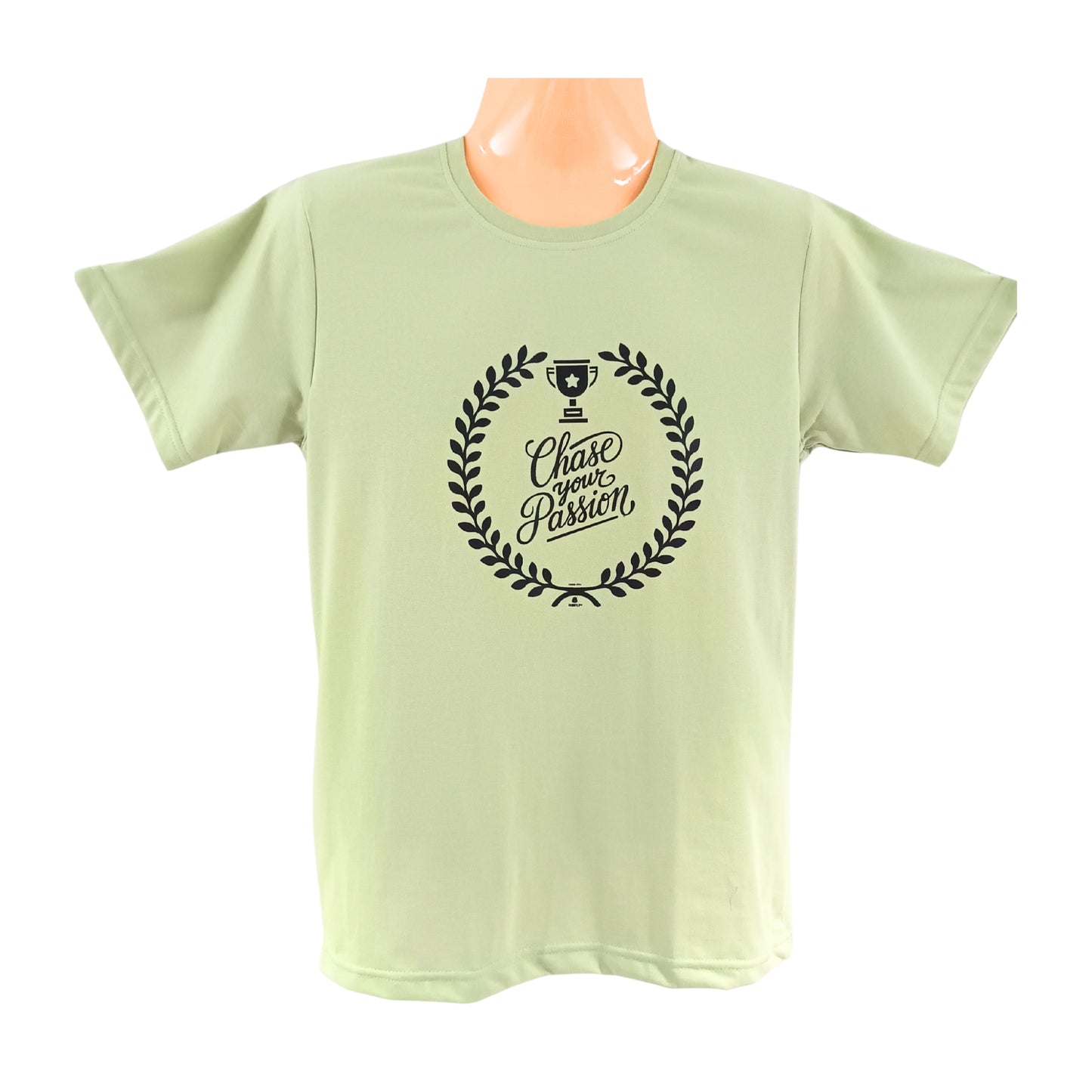 MEN TRENDY COTTON ROUND NECK TSHIRT 
- MINT GREEN